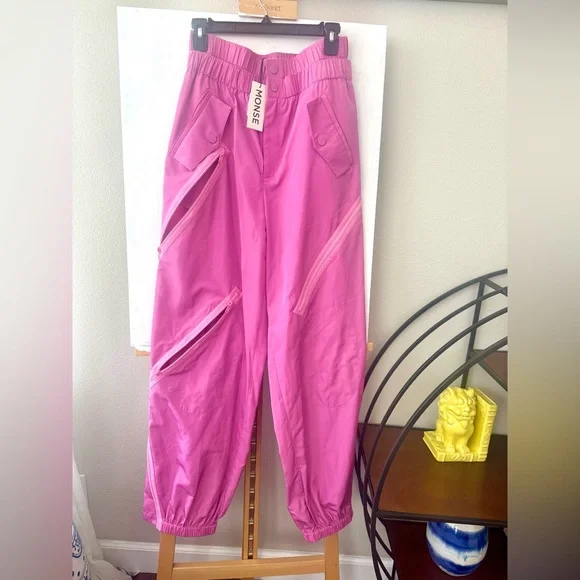 NWT Monse DW Zipper Detail Pants Sz 8 $1190 - Picture 8 of 14